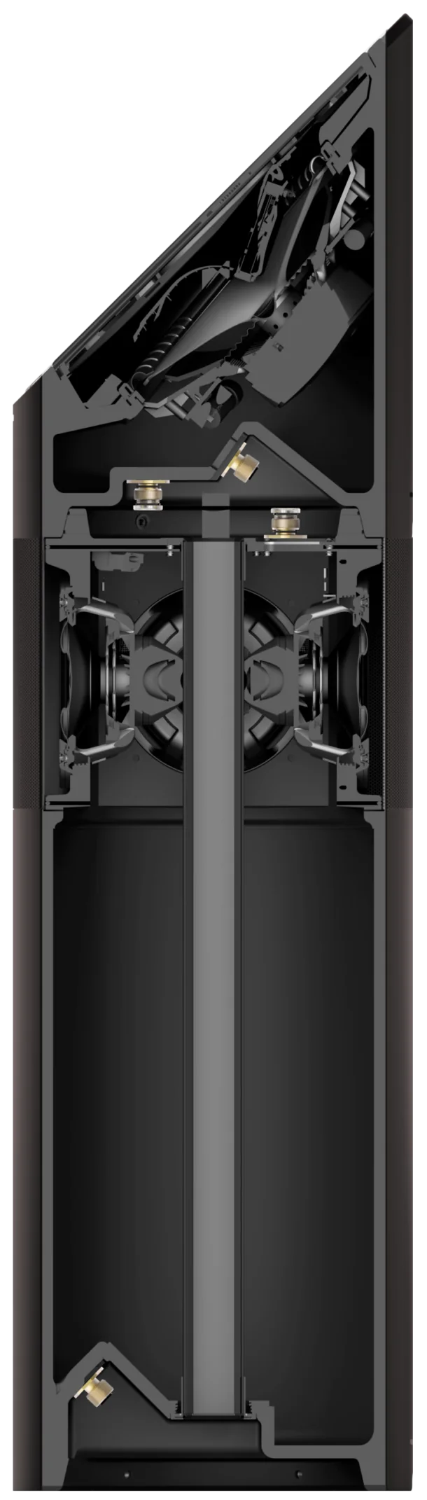 Cutaway of the Coastal Source EB2650 bollard